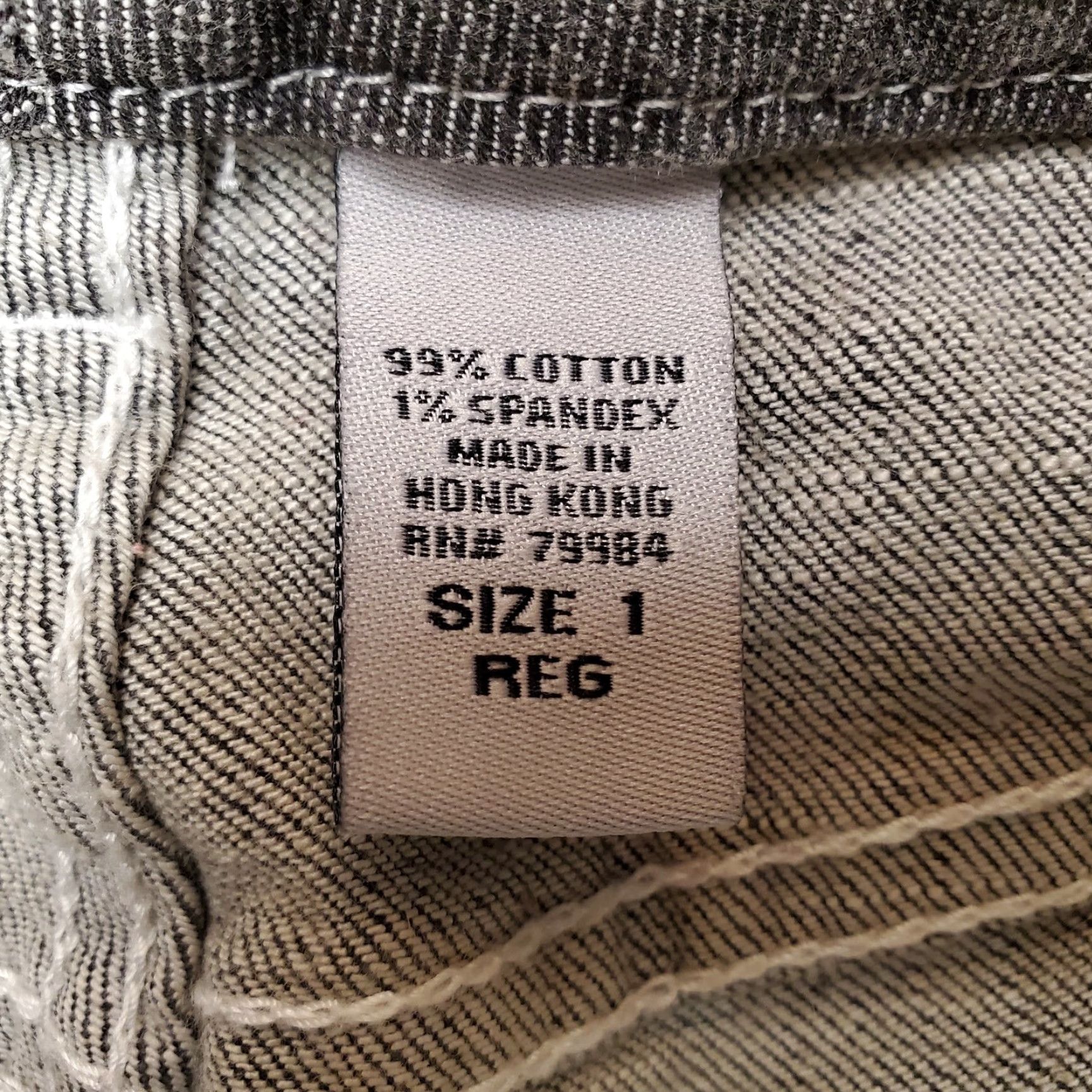 Vintage Chicos Jeans Womens size 1 Gray Platinum Embroidered Pockets Casual Denim Pants Shirt Size 30" / US 8 / IT 44 - 5 Thumbnail