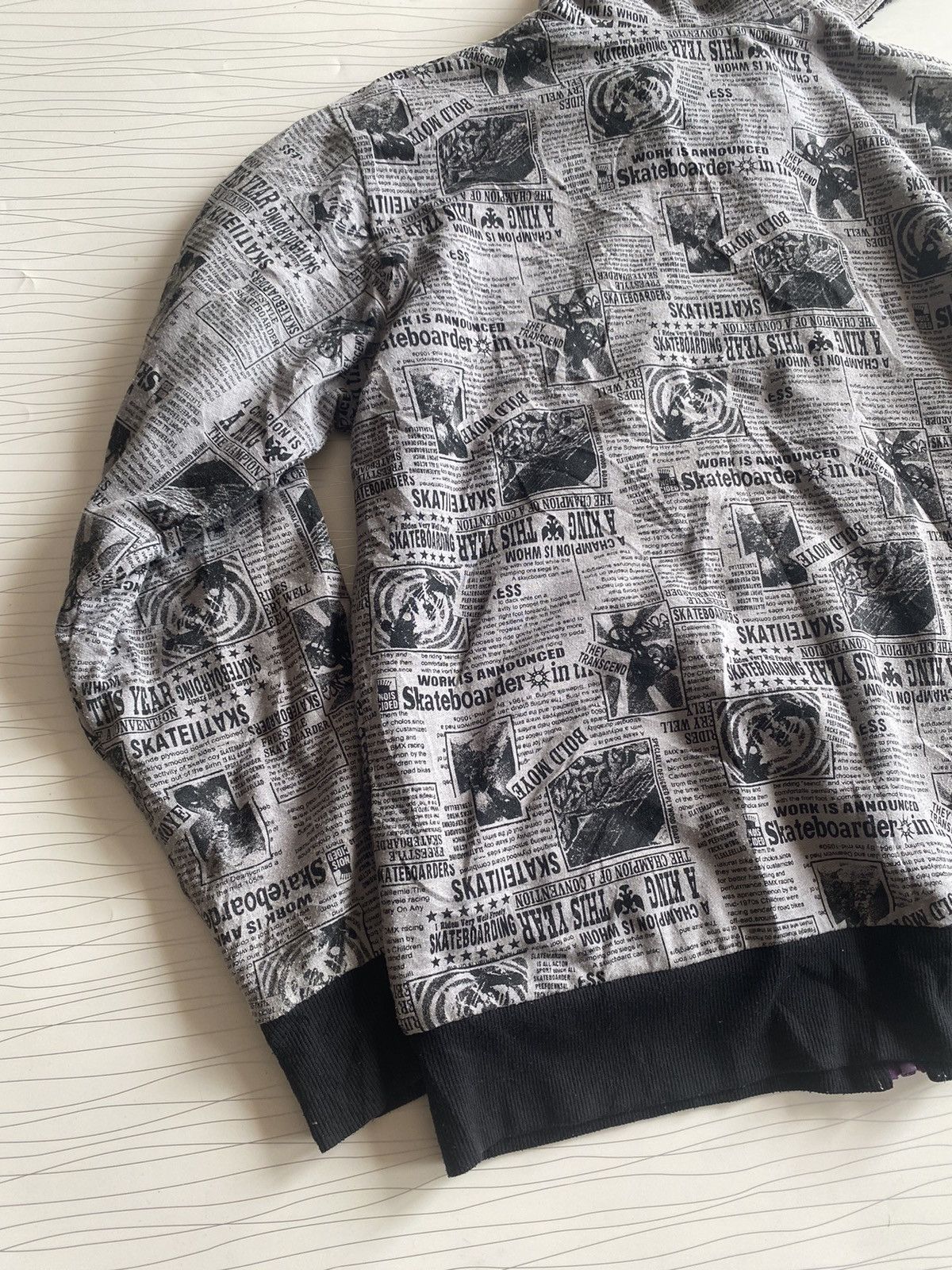 If Six Was Nine × Japanese Brand Japanese Begum Aop Fleece Hooded Zip Size US M / EU 48-50 / 2 - 9 Thumbnail