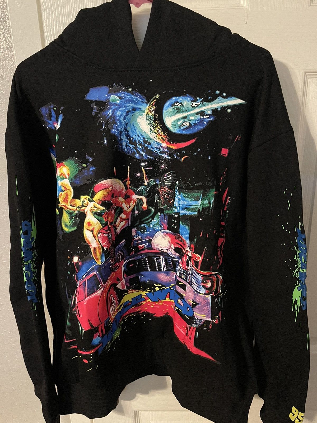 Vlone NEW JuiceWRLD X VLONE Cosmic Hoodie Legends Never Die size L Grailed