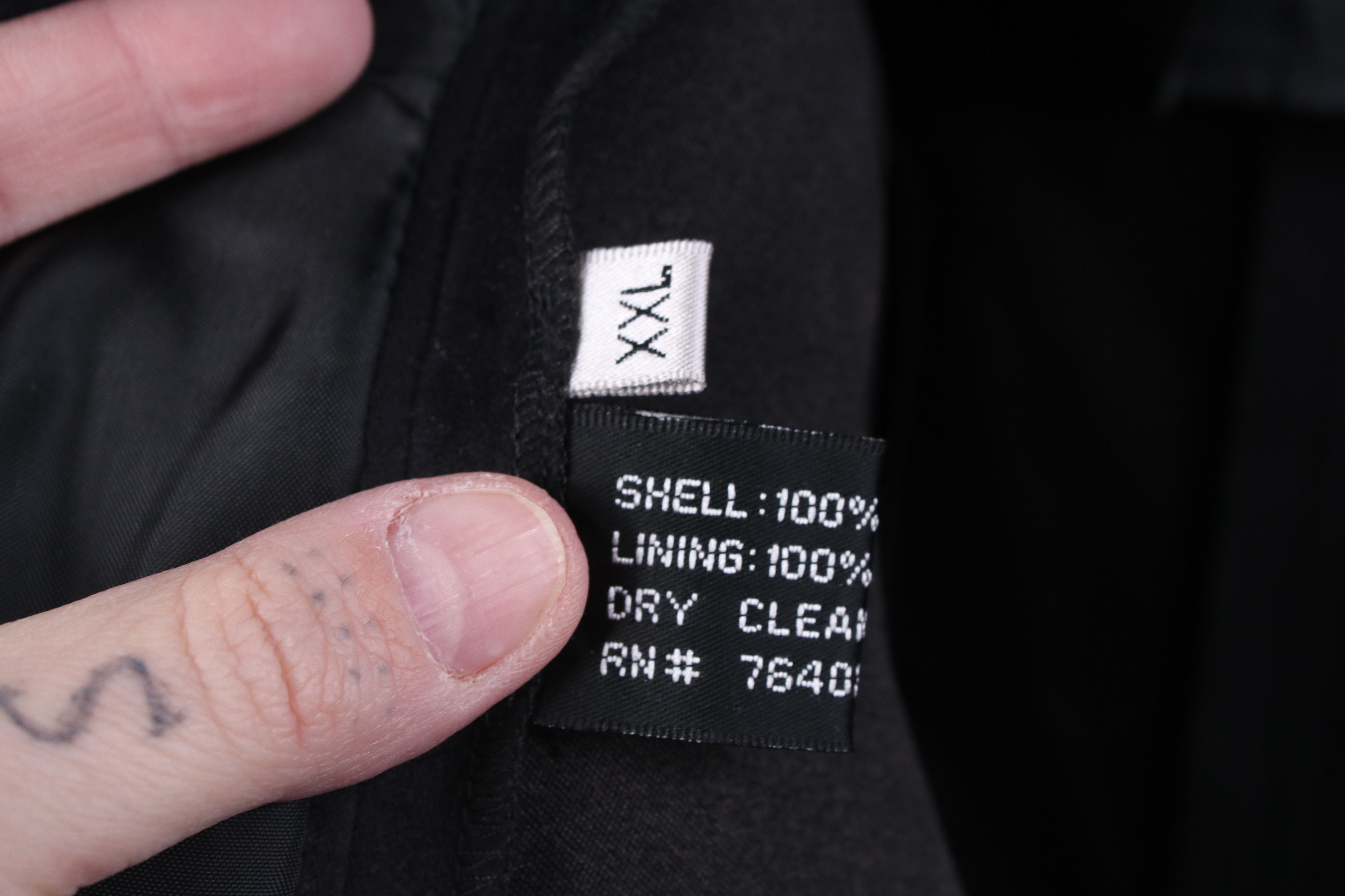 Vintage Vintage 90s Y2K Streetwear Shirt Jacket Jac Shirt Black Size US XXL / EU 58 / 5 - 11 Thumbnail