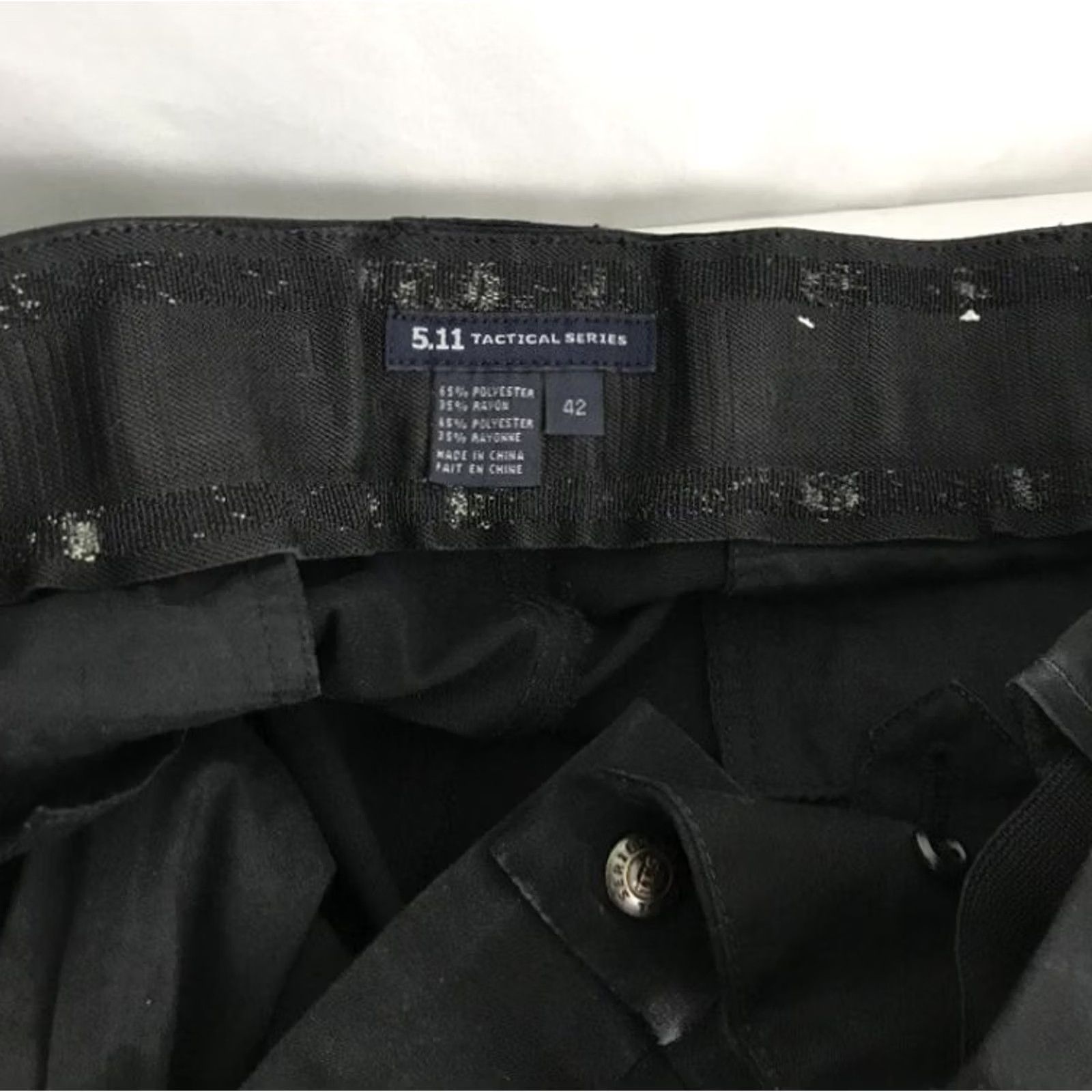 Vintage 5.11 Tactical Pants Mens Black 42 Uniform Law Enforcement Utility Cargo 44058 Size US 42 / EU 58 - 6 Thumbnail
