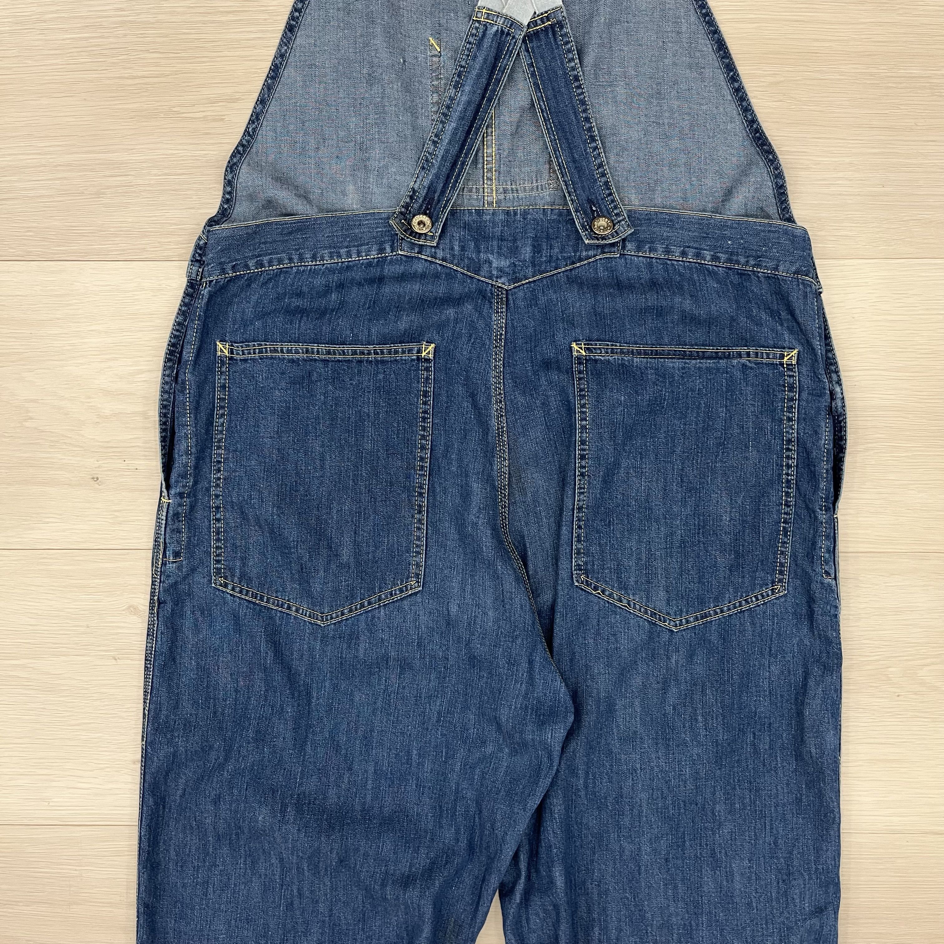Needles HOGGS by Nepenthes Vintage Denim Overalls Size US 33 - 7 Thumbnail
