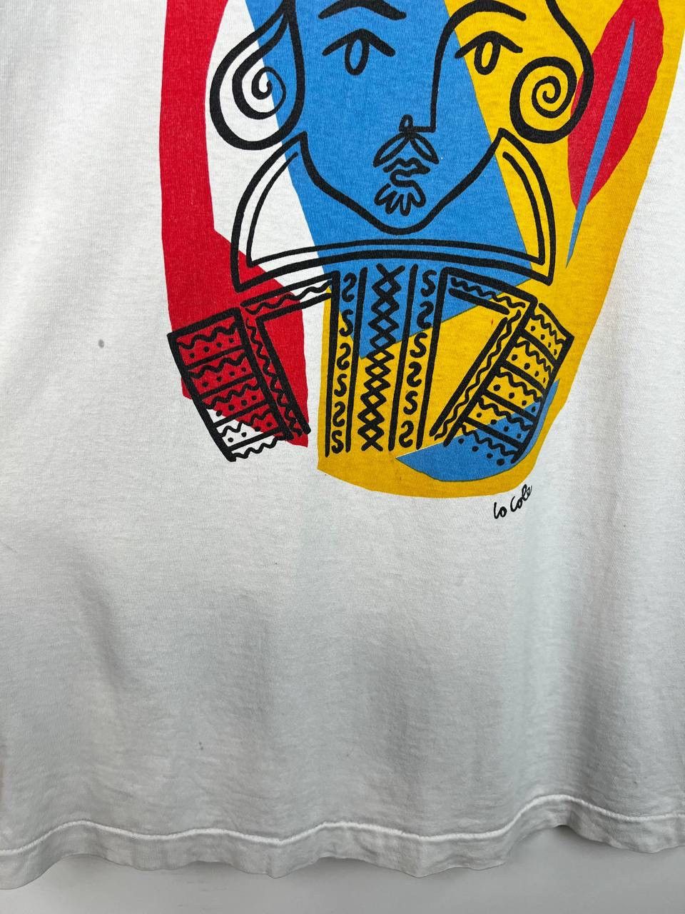 Vintage Lo Cole 90s Willpower ART vintage t-shirts size XL Size US XL / EU 56 / 4 - 6 Thumbnail