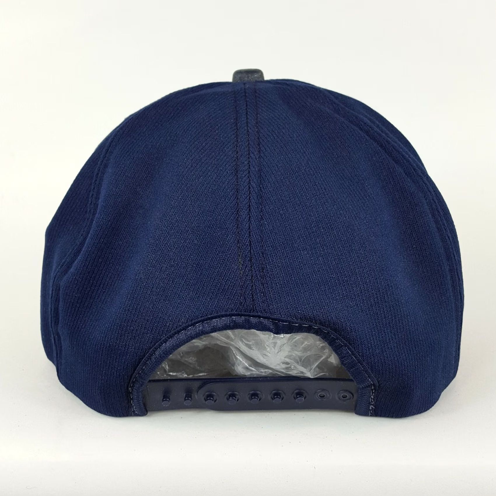 Vintage Vintage Lumber USA Trucker Hat Snapback Puff Print Cap Blue Navy Men Adjustable Cap Size ONE SIZE - 5 Thumbnail