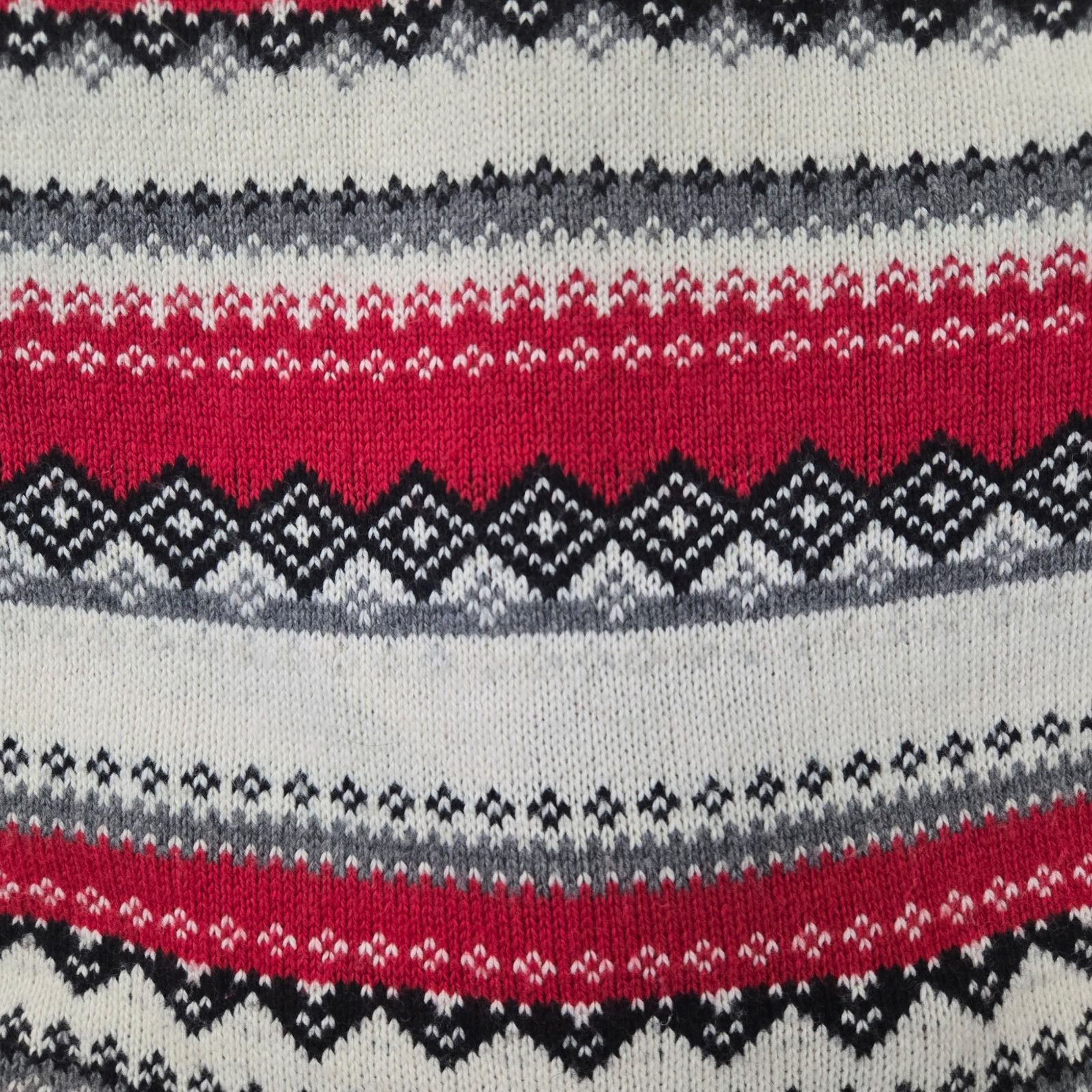 Eddie Bauer Eddie Bauer Gray Fair Isle Cardigan Size Small Size S / US 4 / IT 40 - 5 Thumbnail