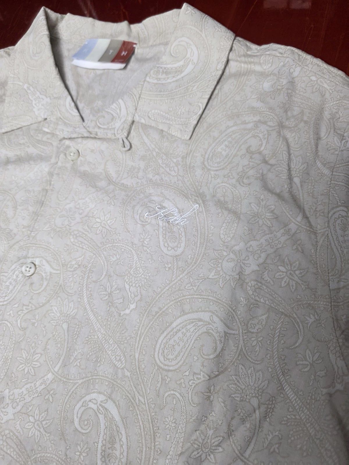 Kith Kith Paisley Jacquard Thompson Camp Collar Shirt Veil Color Size US L / EU 52-54 / 3 - 5 Thumbnail