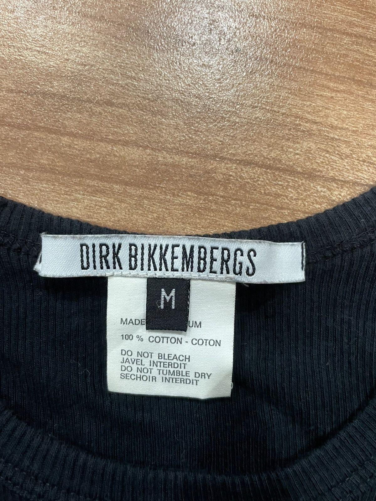 Designer × Dirk Bikkembergs × Vintage Dirk Bikkembergs Tshirt Size M / US 6-8 / IT 42-44 - 4 Thumbnail