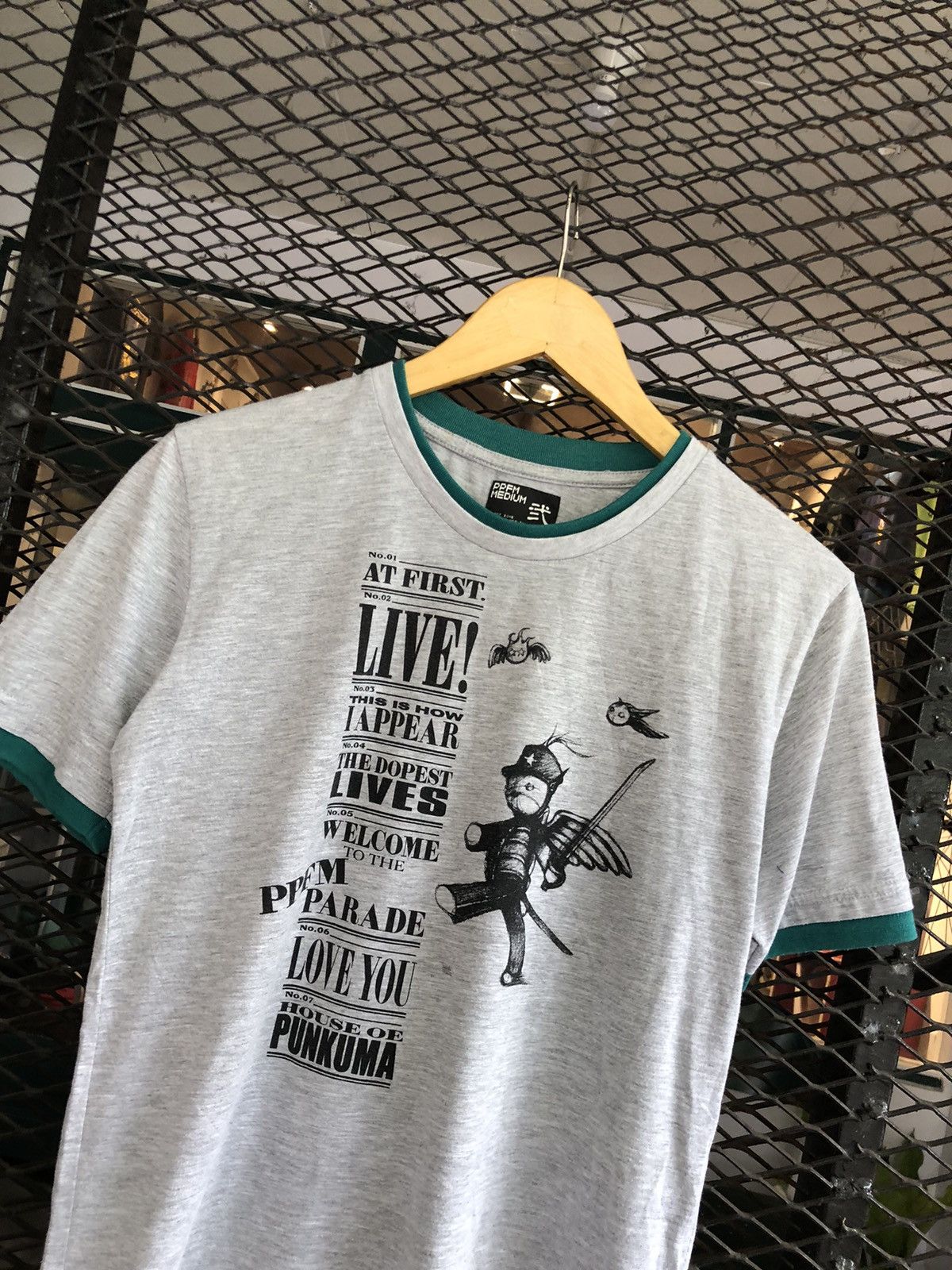 Hysteric Glamour × Japanese Brand × PPFM JAPANESE PPFM RINGER “MCR THE BLACK PARADE PARODY” TEE SHIRT Size US M / EU 48-50 / 2 - 2 Thumbnail