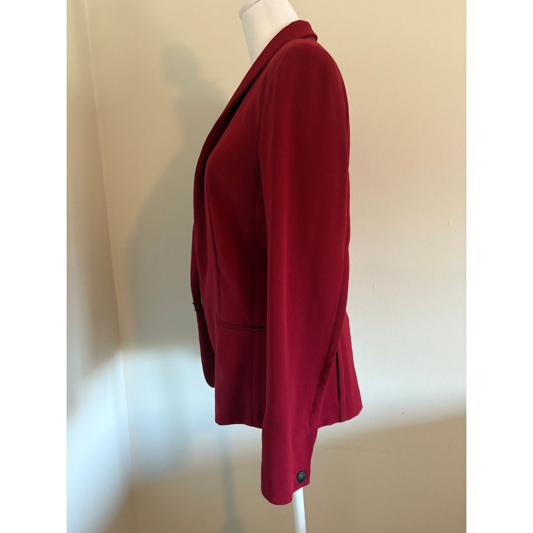 Rag & Bone Rag & Bone Burgundy Shawl Collar Blazer – Size S Size S / US 4 / IT 40 - 3 Thumbnail