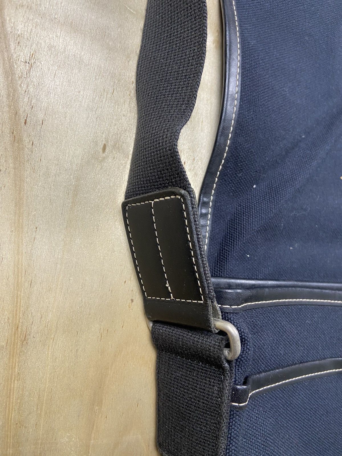Designer × agnes b. Agnes B Archival Cotton Blend Messenger Bag Size ONE SIZE - 14 Thumbnail