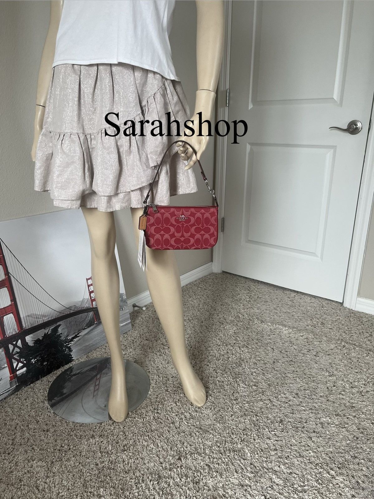 Coach Coach Nolita 19 In Signature Denim Size ONE SIZE - 8 Thumbnail