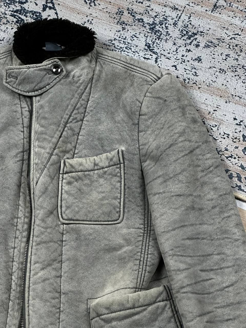 Armani Armani Jacket Biker Racing Moto Y2K Style Vintage Size US M / EU 48-50 / 2 - 5 Thumbnail