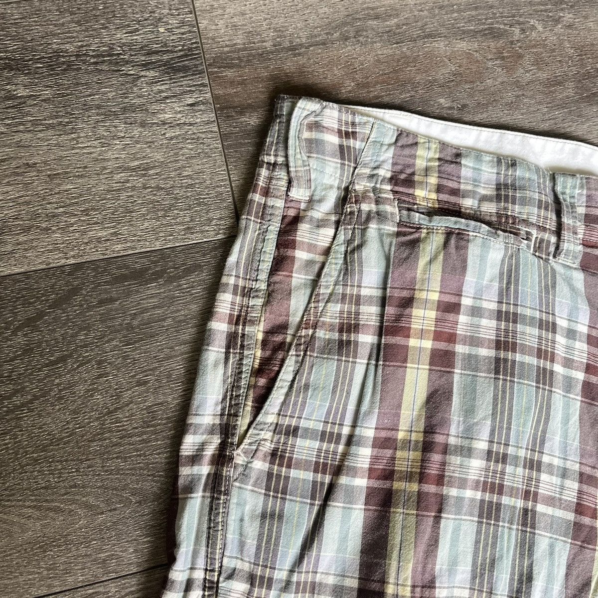 Polo Ralph Lauren Vintage Y2K Polo Ralph Lauren Jeans Co. Check Flannel Shorts Size US 36 / EU 52 - 4 Thumbnail