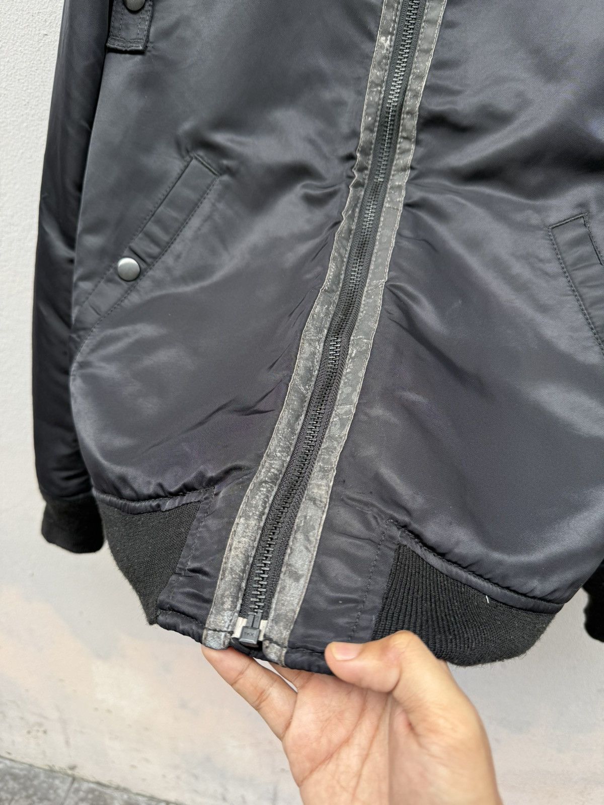 Helmut Lang SS2004 HELMUT LANG Bondage Bomber Flight Jacket Size US S / EU 44-46 / 1 - 4 Thumbnail