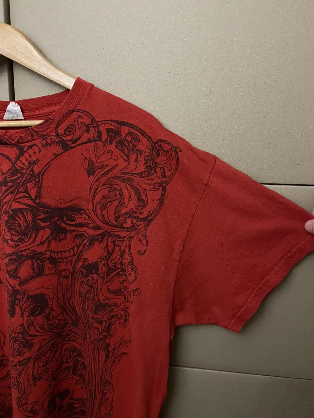 Affliction VINTAGE SKULLS Y2K FADED TEE T SHIRT AFFLICTION JAPANESE DRI Size US XL / EU 56 / 4 - 8 Thumbnail