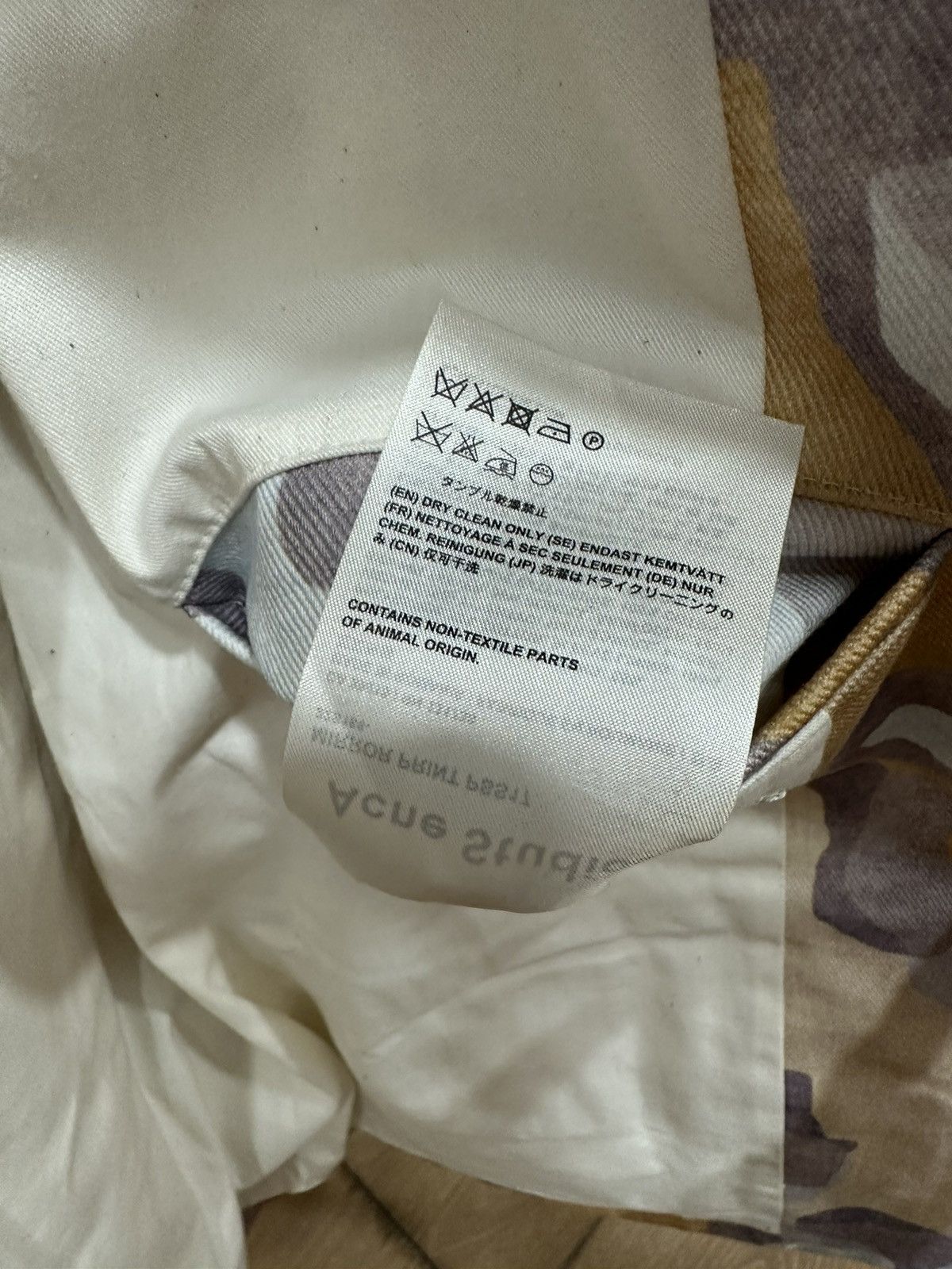 Acne Studios RARE GRAIL acne studios printed jacket Size US XL / EU 56 / 4 - 8 Thumbnail