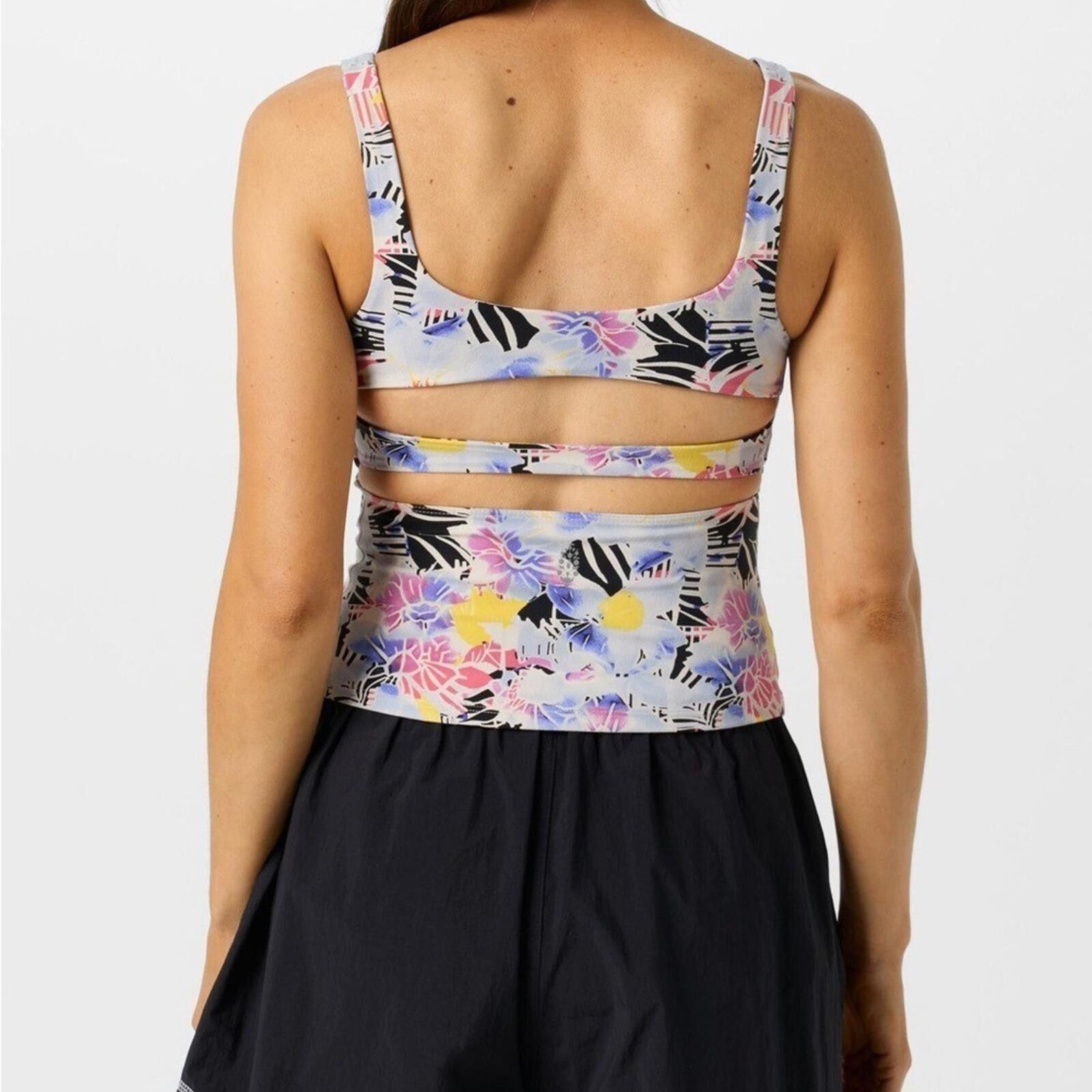 Free People Free People Multicolor Active Floral Tank Top, Size M Size M / US 6-8 / IT 42-44 - 3 Thumbnail