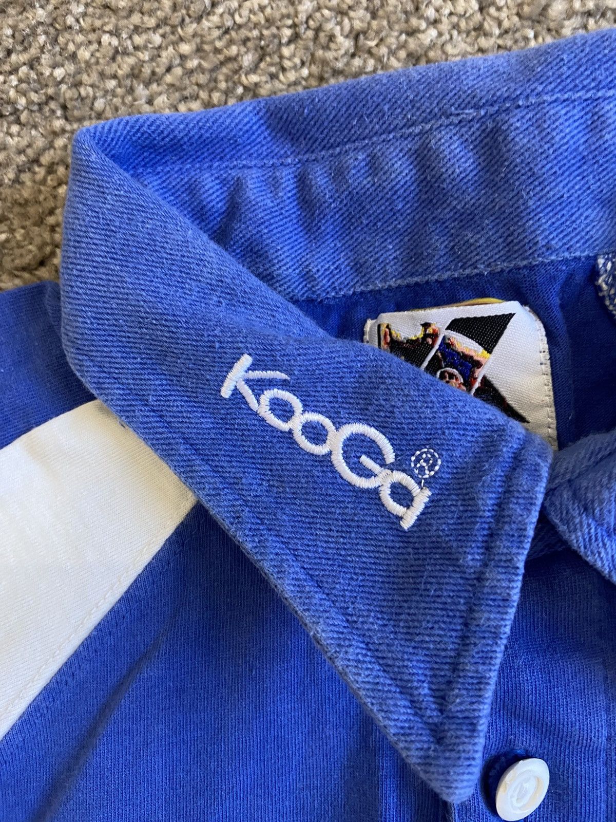 Other Vintage Kooga France Rugby Jersey Size US L / EU 52-54 / 3 - 3 Thumbnail