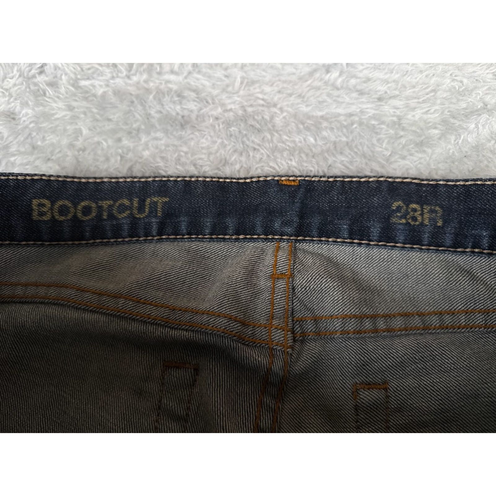 J.Crew J.CREW Womens Bootcut Jeans 28 Blue Dark Wash Cotton 30x32 Regular Fit Classic Size 28" / US 6 / IT 42 - 6 Thumbnail