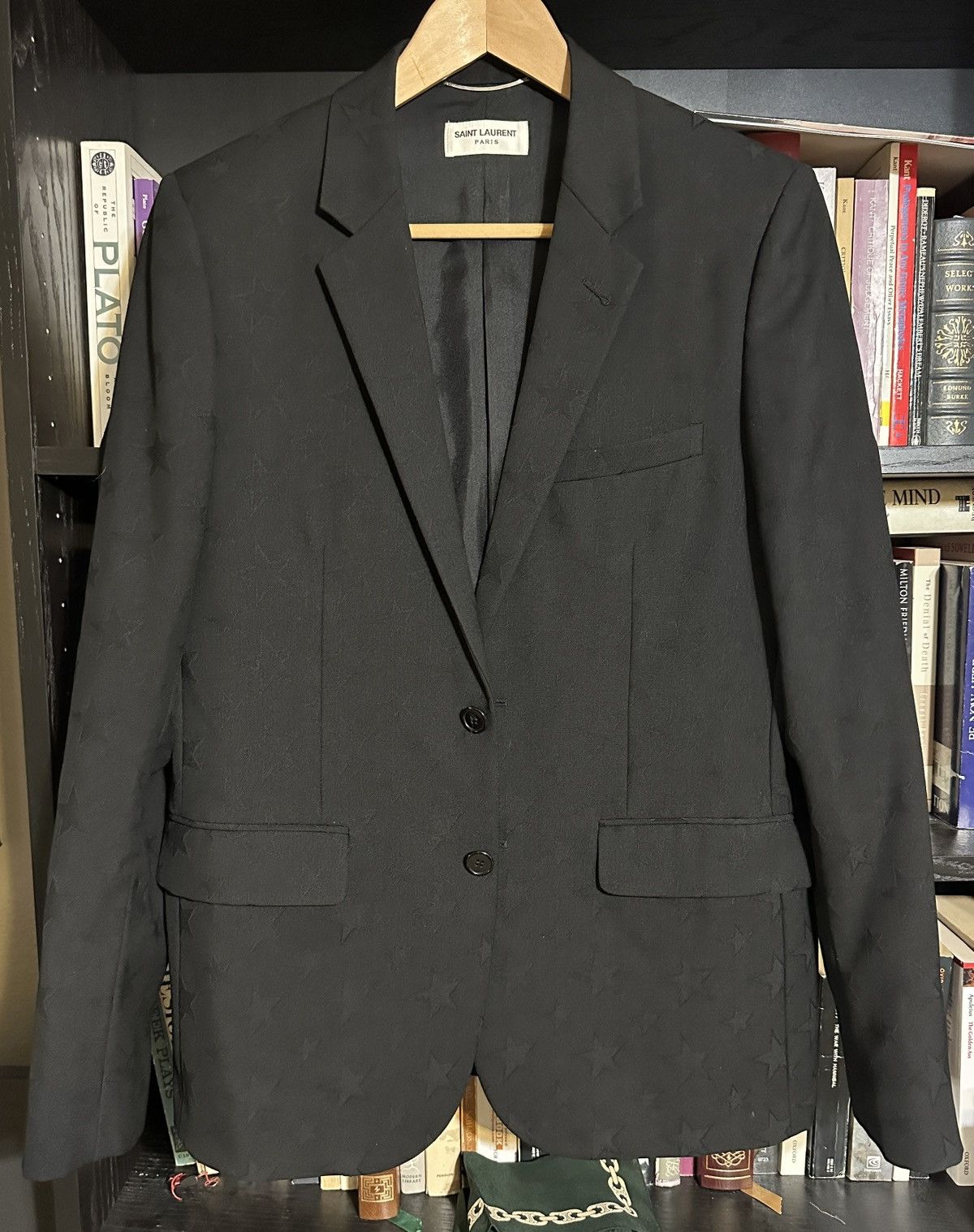 Saint Lauren Paris 16ss Hedi期 Star SNK Saint Laurent Paris SS16 Star blazer Hedi Era | Grailed