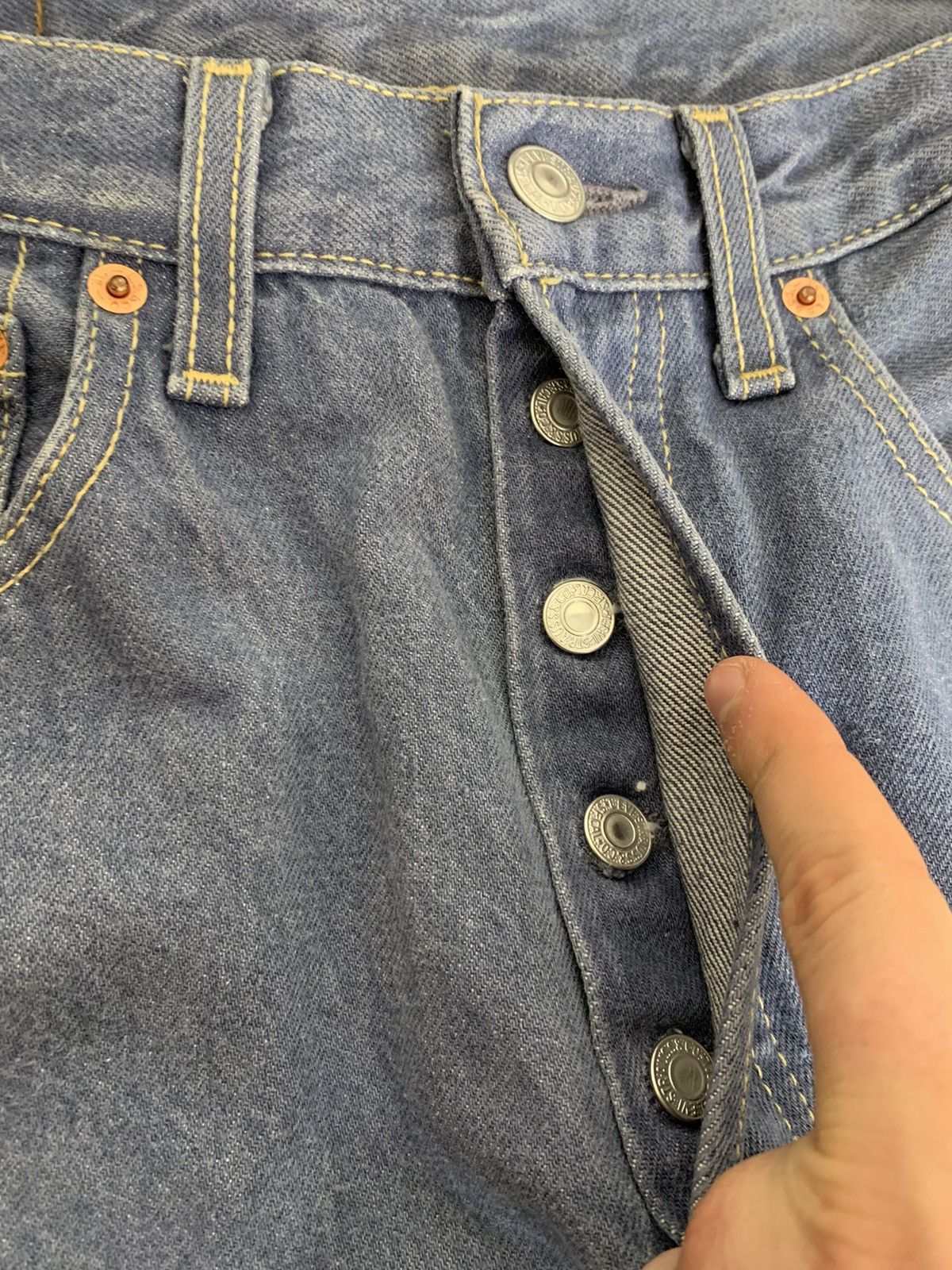 Levi's × Vintage Vintage Levi’s 501 Denim Jeans Size W31/L34 Size US 31 - 4 Thumbnail
