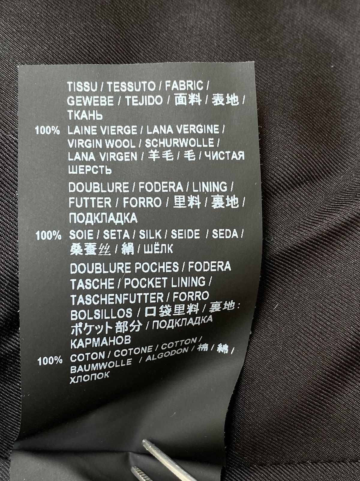 Saint Laurent Paris F/W 2019 Saint Laurent - Two-Button Gabardine Blazer Size XL / US 12-14 / IT 48-50 - 12 Thumbnail