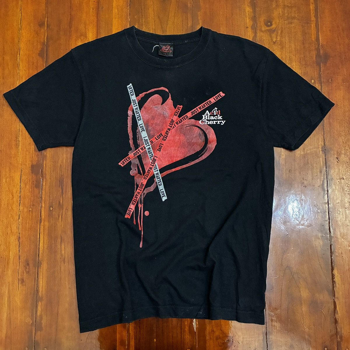 Band Tees Rare Band Tee Acid Black Cherry Tour 2015 Size US L / EU 52-54 / 3 - 1 Thumbnail