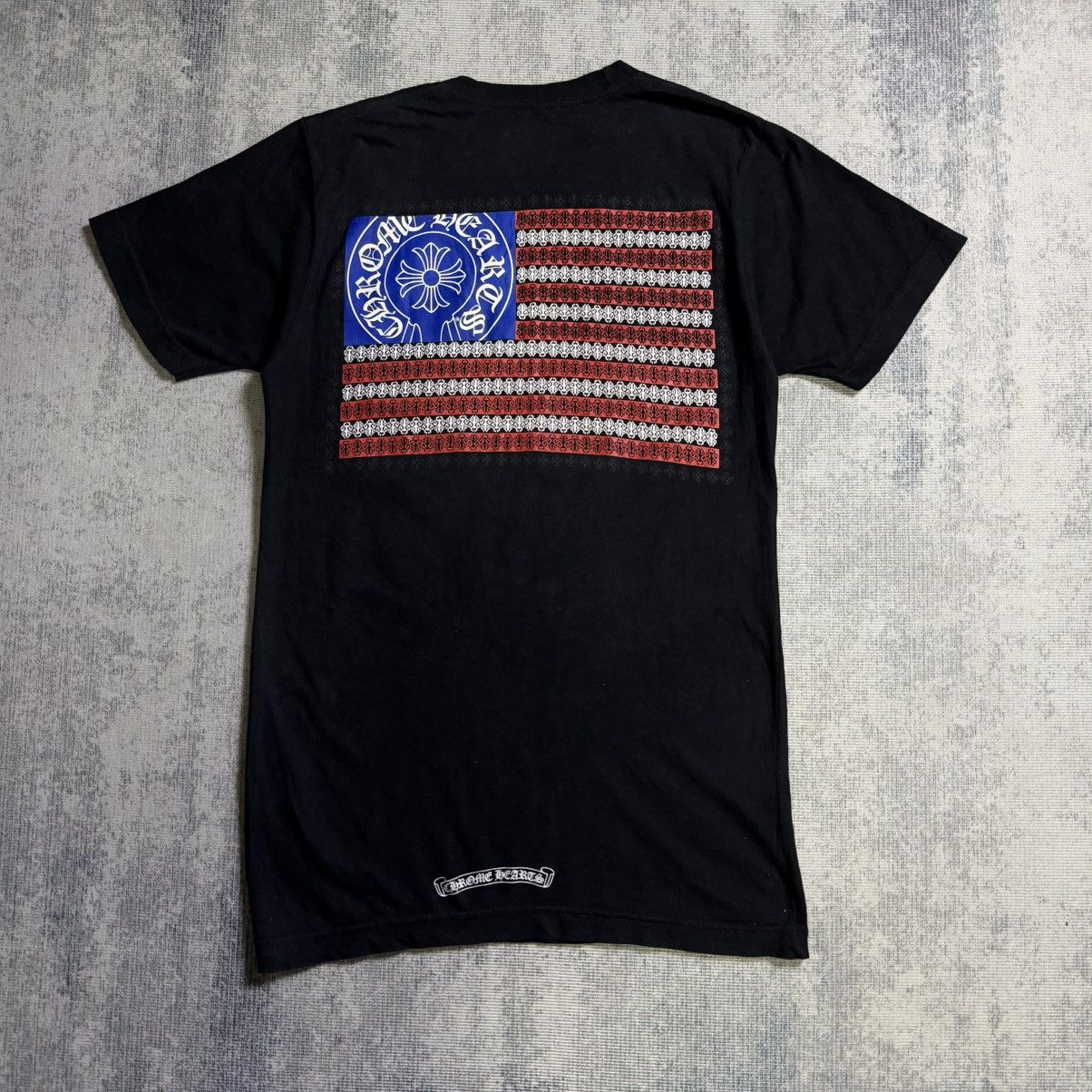 Chrome Hearts Amflag - American Flag Tee Size US S / EU 44-46 / 1 - 1 Thumbnail
