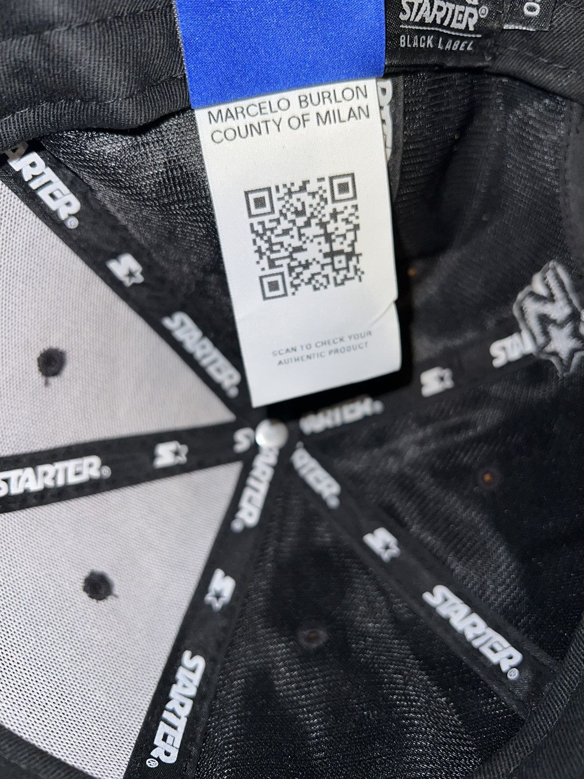 Marcelo Burlon × Starter Marcelo Burlon Starter Hat Size ONE SIZE - 6 Thumbnail