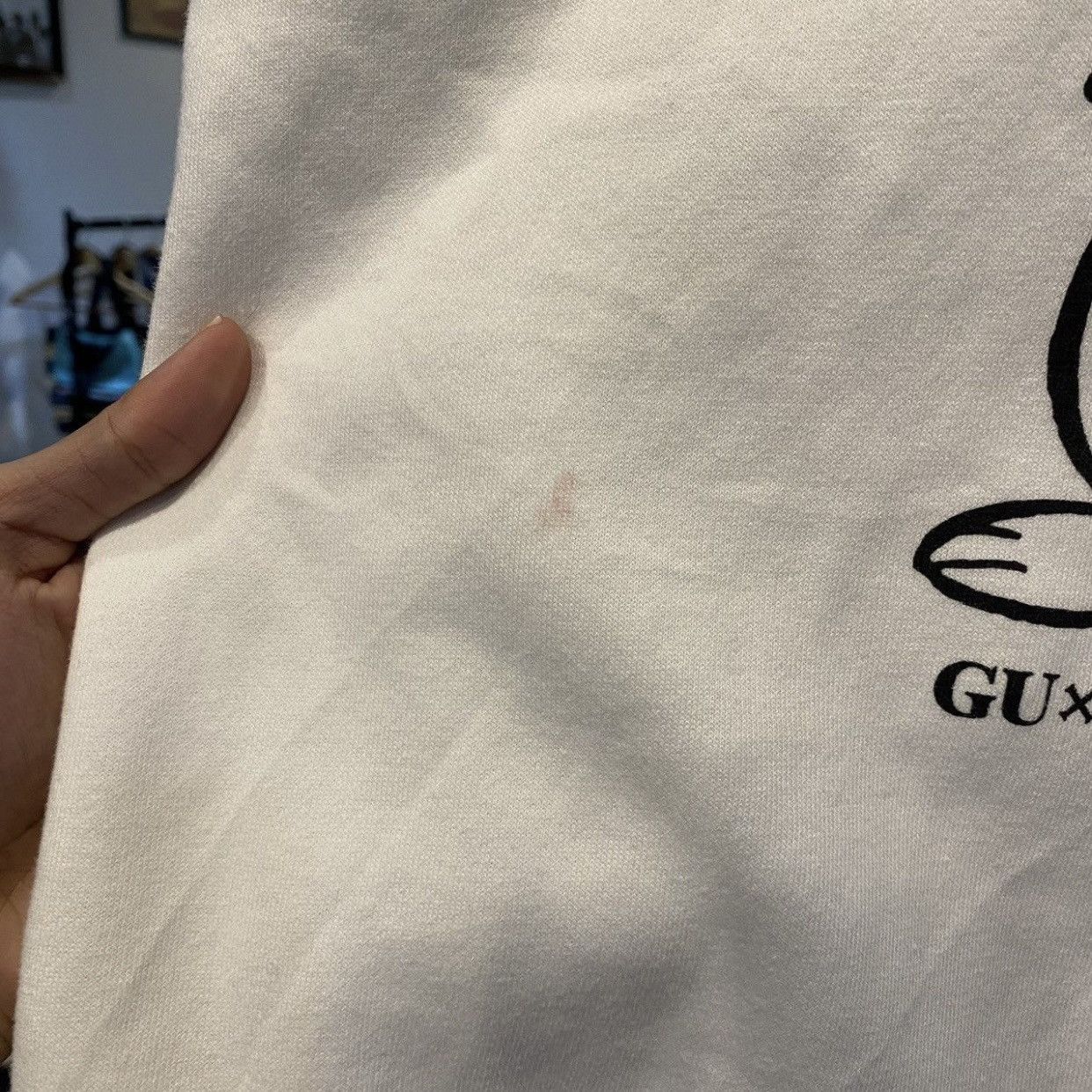 GU × Undercover GU UNDERCOVER White Alien Hoodie Size US S / EU 44-46 / 1 - 6 Thumbnail