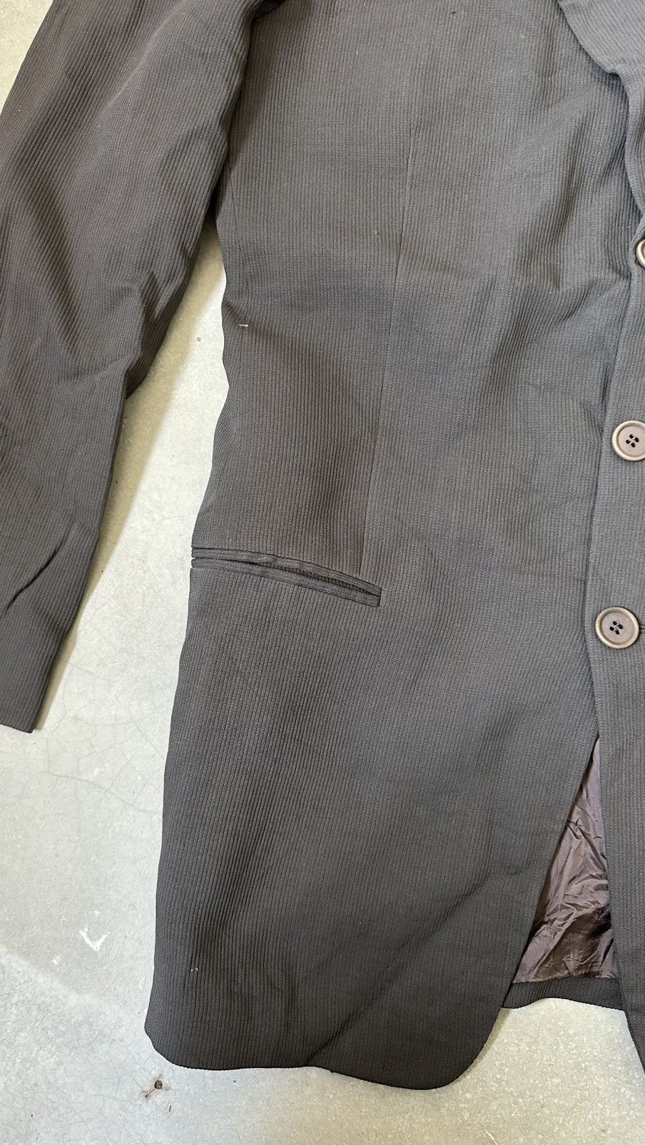 Vintage VINTAGE EMPORIO ARMANI MADE IN ITALY BLAZER Size 36S - 4 Thumbnail
