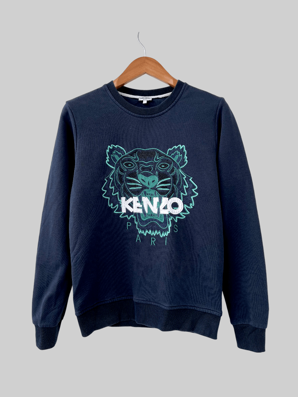 Kenzo Kenzo Tiger Logo Sweatshirt L Size US L / EU 52-54 / 3 - 1 Thumbnail