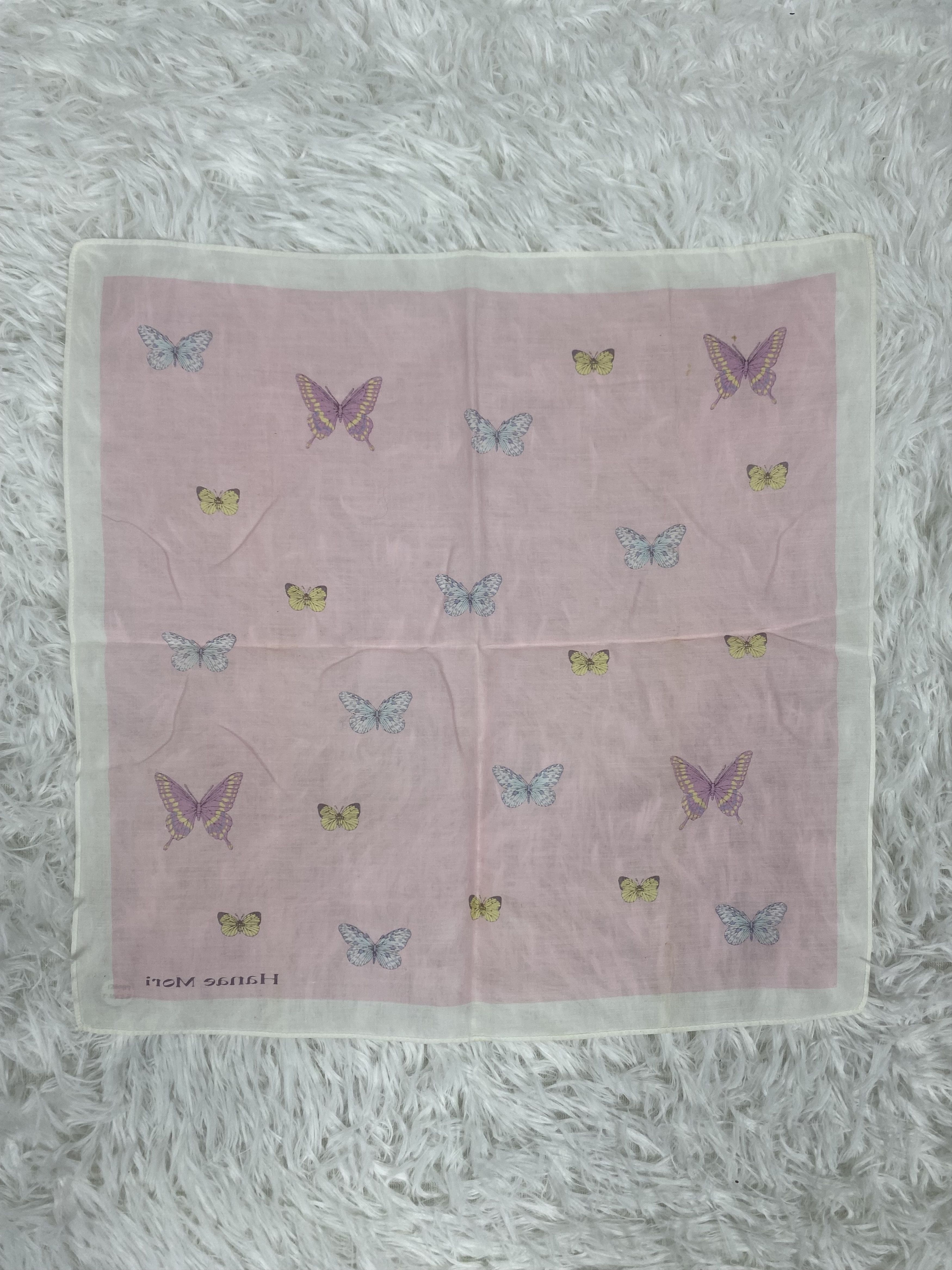 Hanae Mori Vintage Hanae Mori Handkerchief Neckerchief PH0351 Size ONE SIZE - 4 Thumbnail