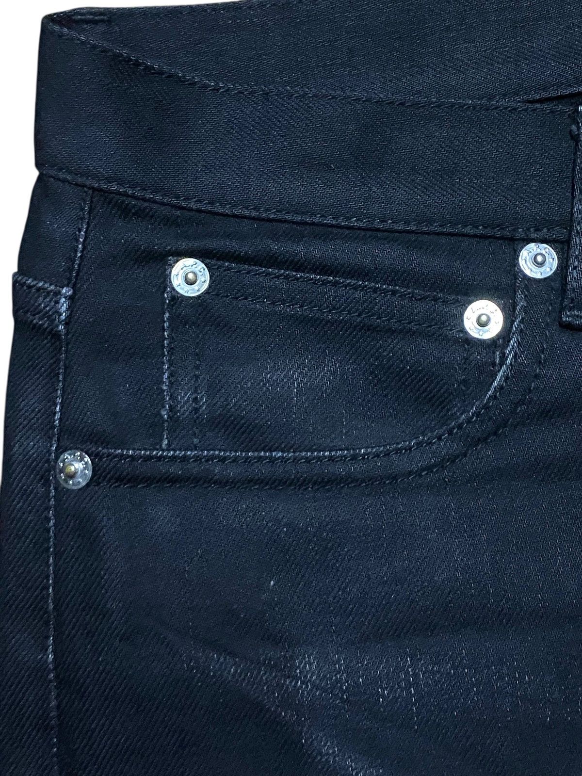 A.P.C. Vintage A.P.C Petit New Standard Black Denim Slim Fit Jeans Size US 31 - 8 Thumbnail