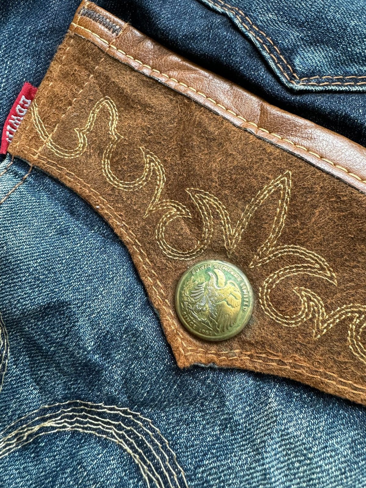 Edwin Vintage Edwin Exclusive Distressed Jeans ifsixwasnine Size US 38 / EU 54 - 7 Thumbnail