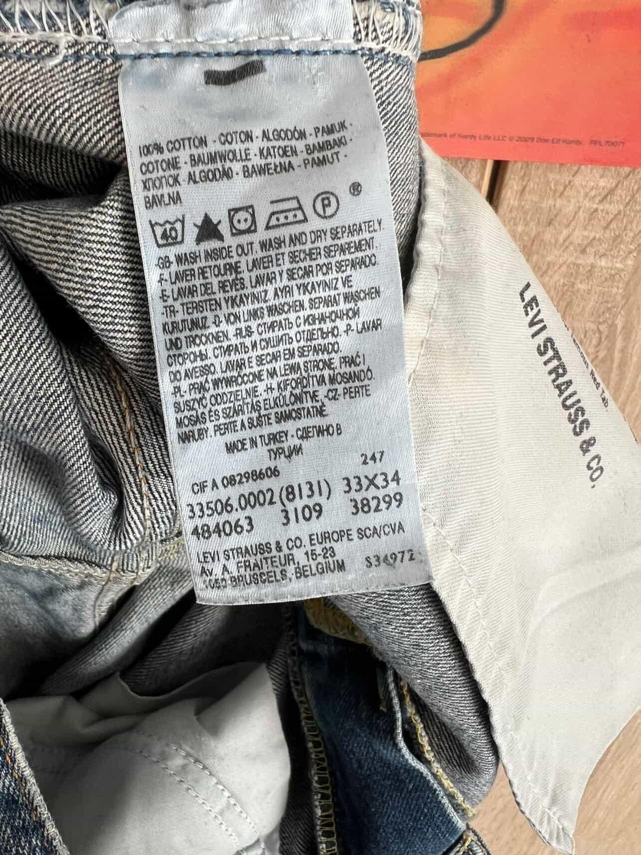 Levi's Levi's 506 33x34 pants japan style 🔥💥 Size US 33 - 10 Thumbnail
