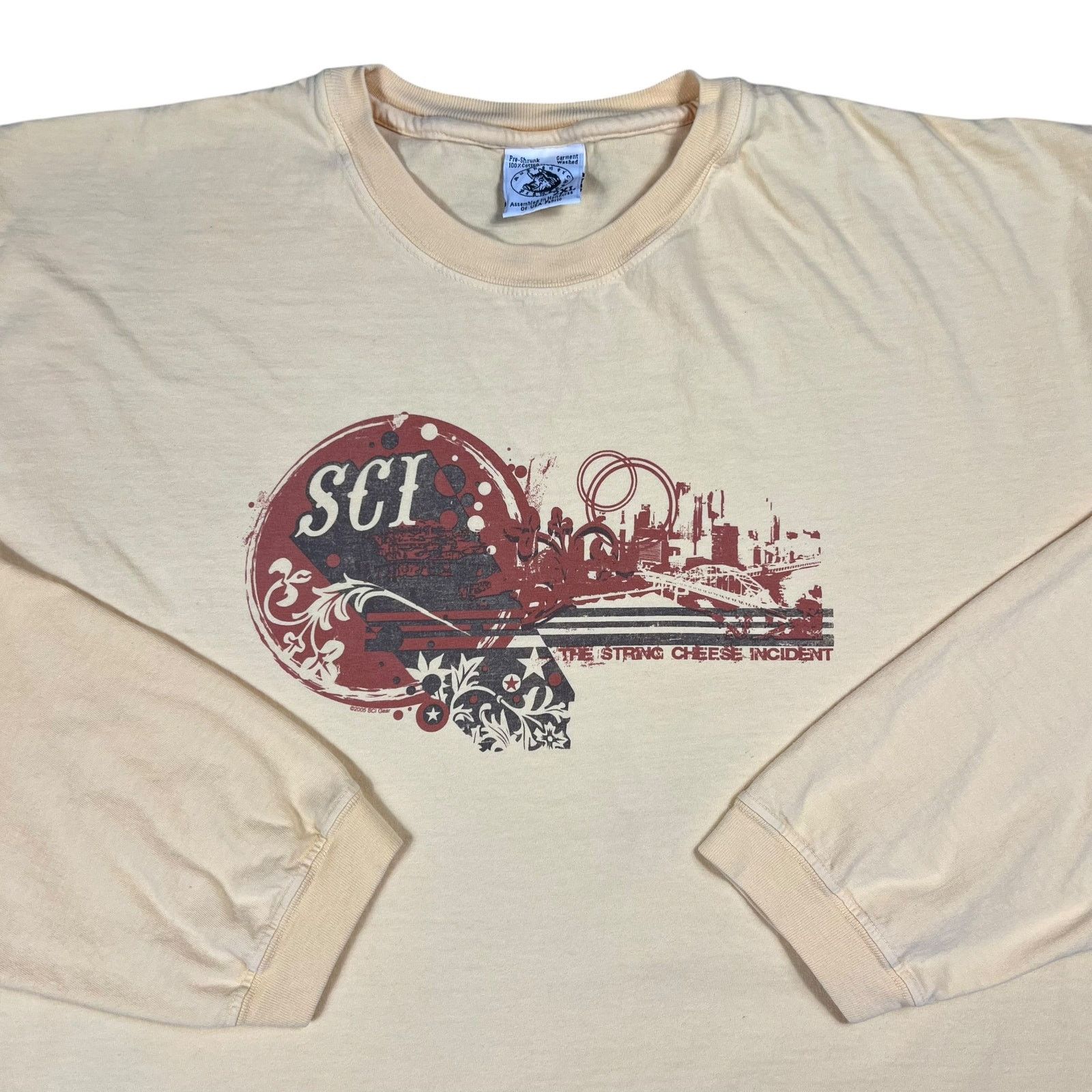 Band Tees × Vintage Vintage 2005 The String Cheese Incident SCI tour long sleeve Size US XXL / EU 58 / 5 - 2 Thumbnail