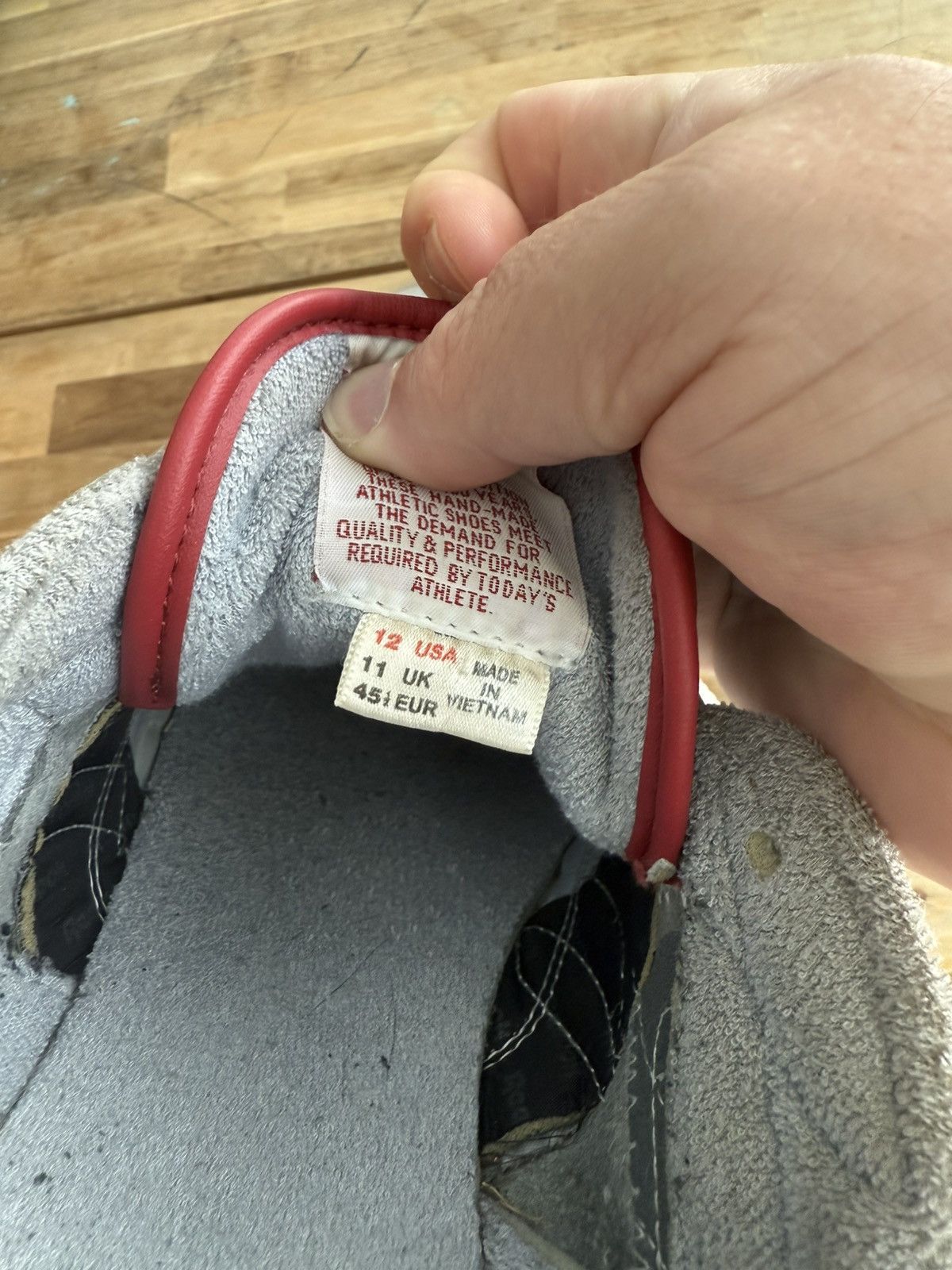Reebok × Vintage Grey vintage Reebok Size US 12 / EU 45 - 7 Thumbnail