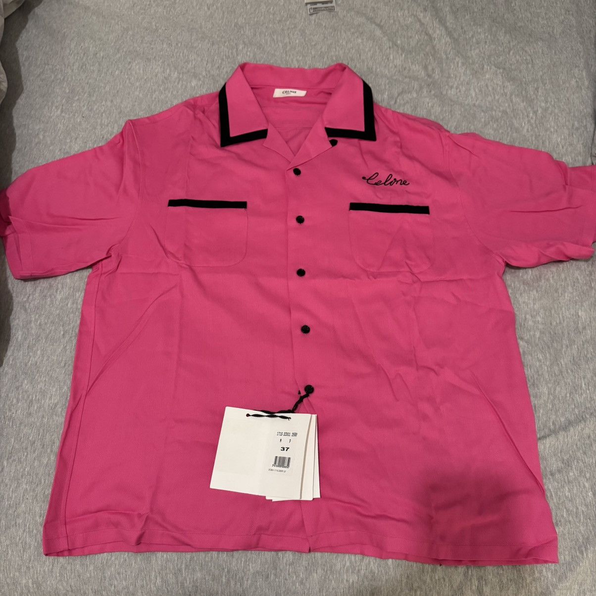 Hedi Slimane Celine Bowling ahirt Size US S / EU 44-46 / 1 - 1 Thumbnail