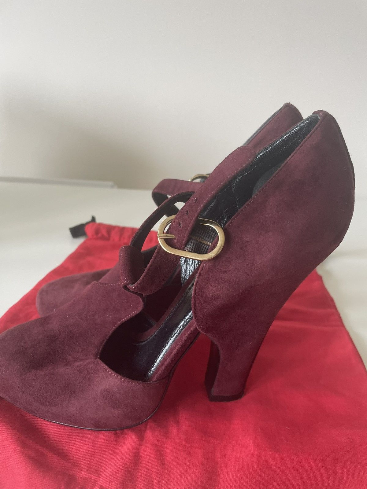 Dolce & Gabbana Vintage Dolce & Gabbana Vero Cuoio Heels Size US 8 / IT 38 - 4 Thumbnail