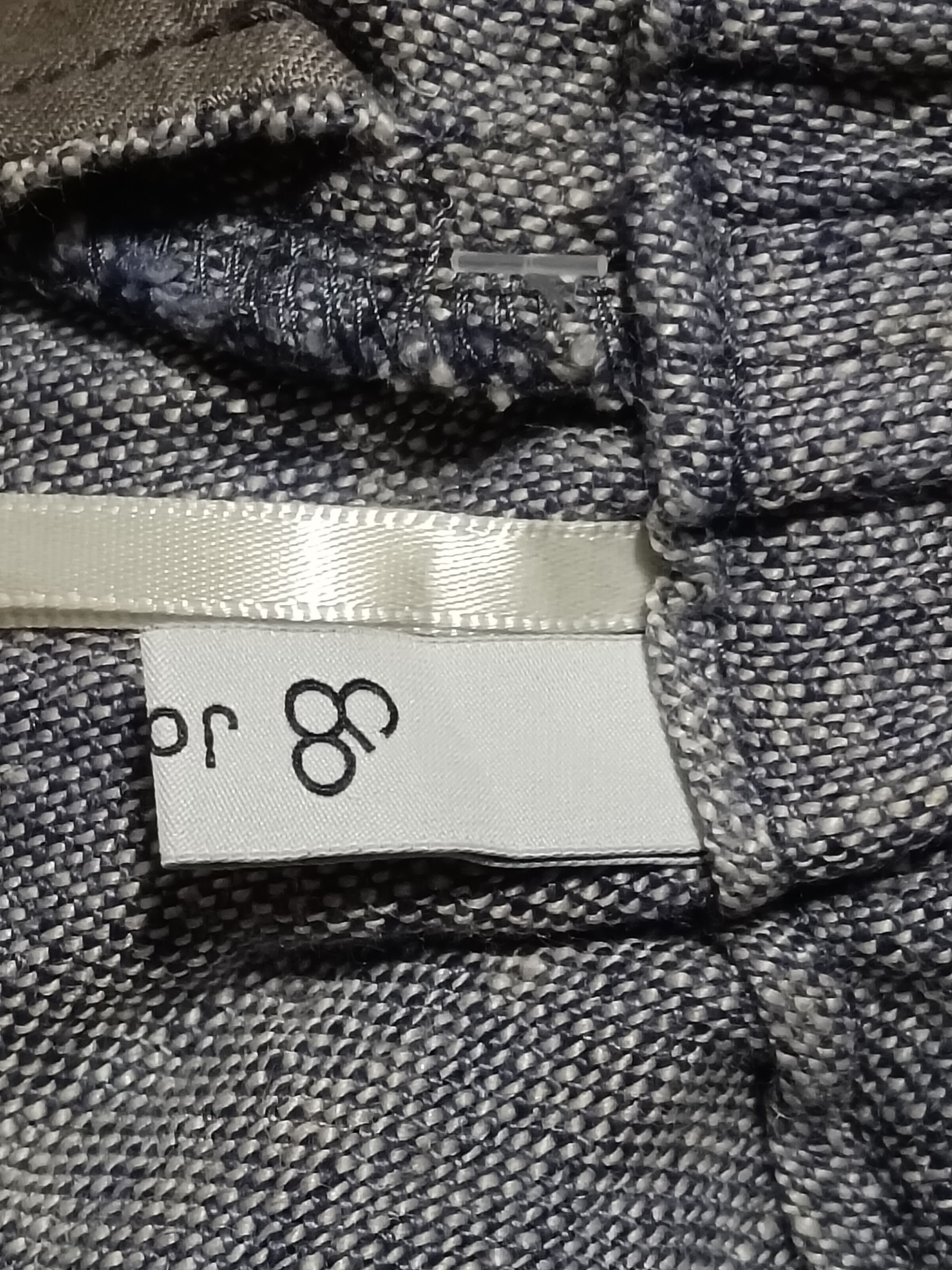 Johnbull JOHNBULL INDIGO LINEN DRAWSTRING SHORTS Size US 32 / EU 48 - 2 Thumbnail
