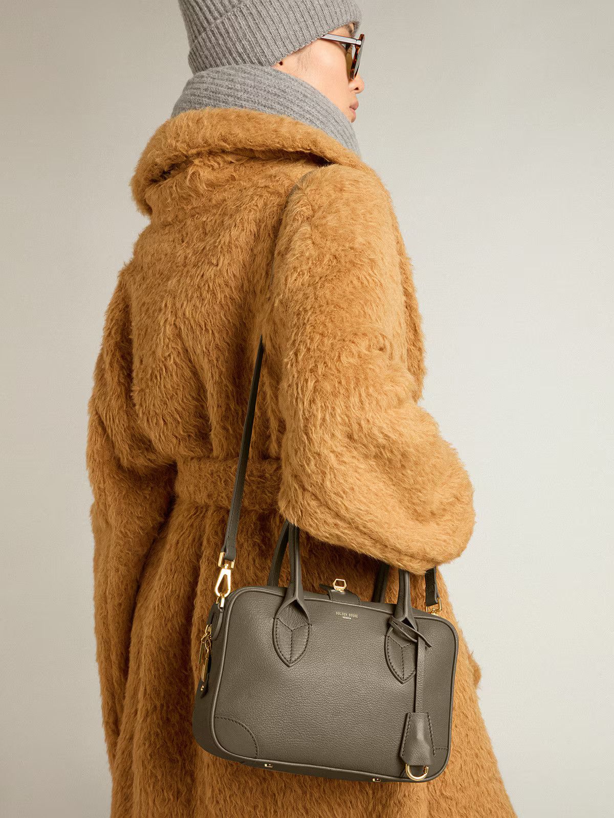 Golden Goose o1s22i1n1224 Size: OS / Leather Vita Handbag in Sage Green Size ONE SIZE - 3 Thumbnail