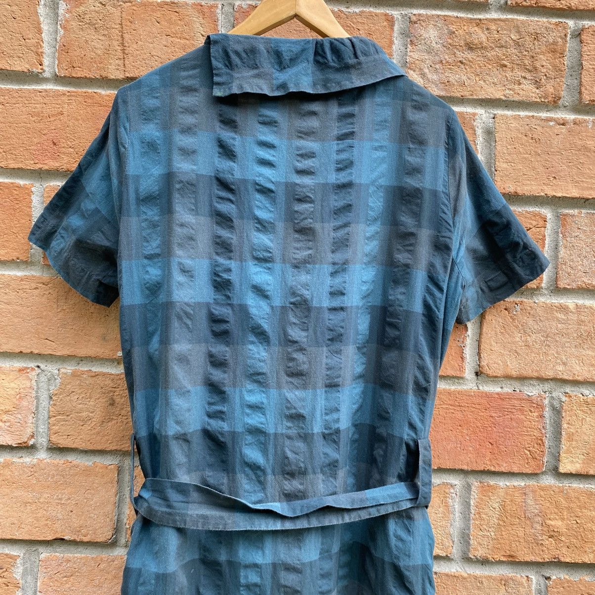 Vivienne Westwood Vivienne Westwood Green Pleated Check Dress with Waist Tie Size XS / US 0-2 / IT 36-38 - 17 Thumbnail
