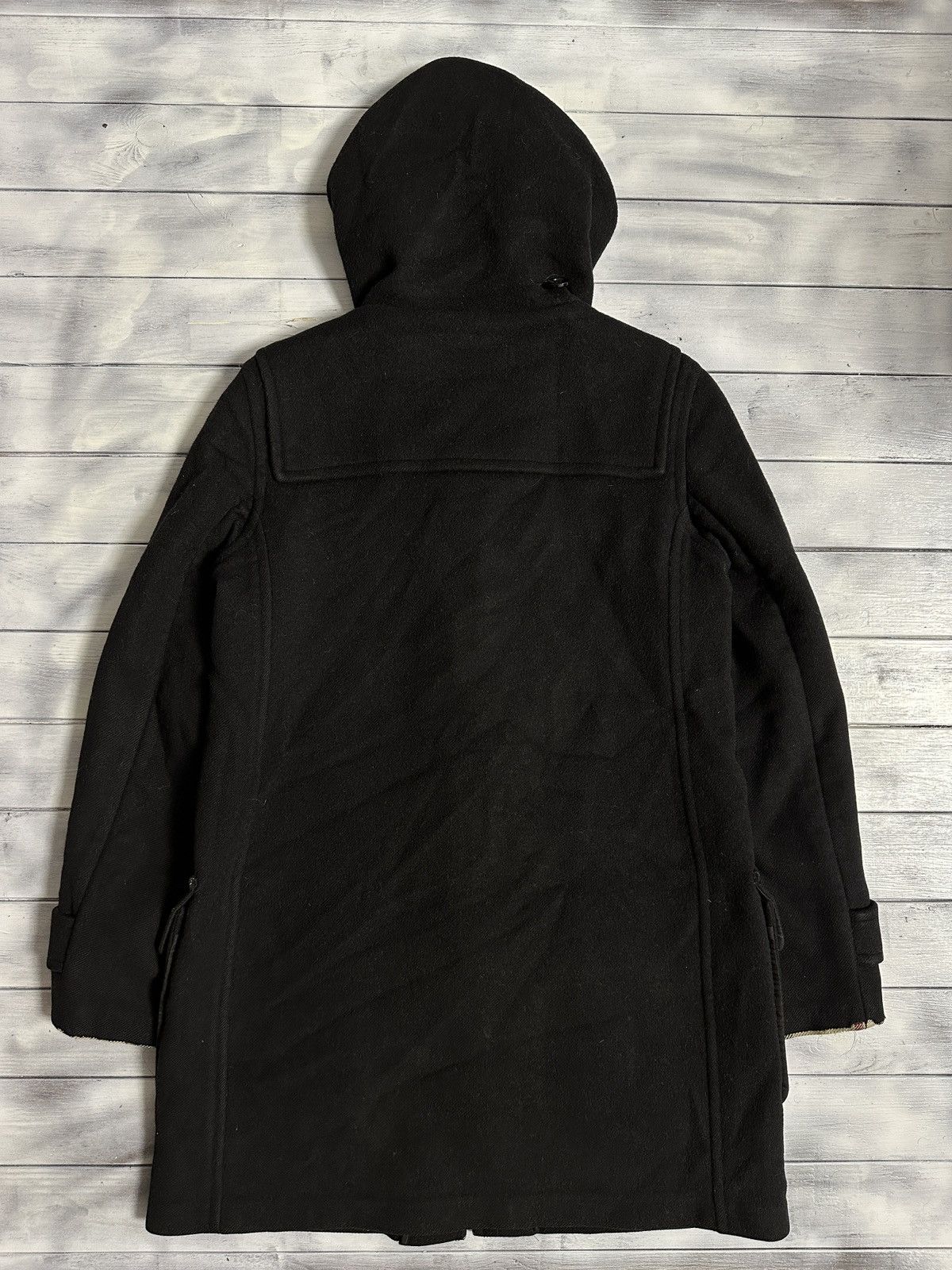 Burberry Rare Luxury Burberry Brit Coat Nova Check 100% Wool Size 8. Size S / US 4 / IT 40 - 8 Thumbnail