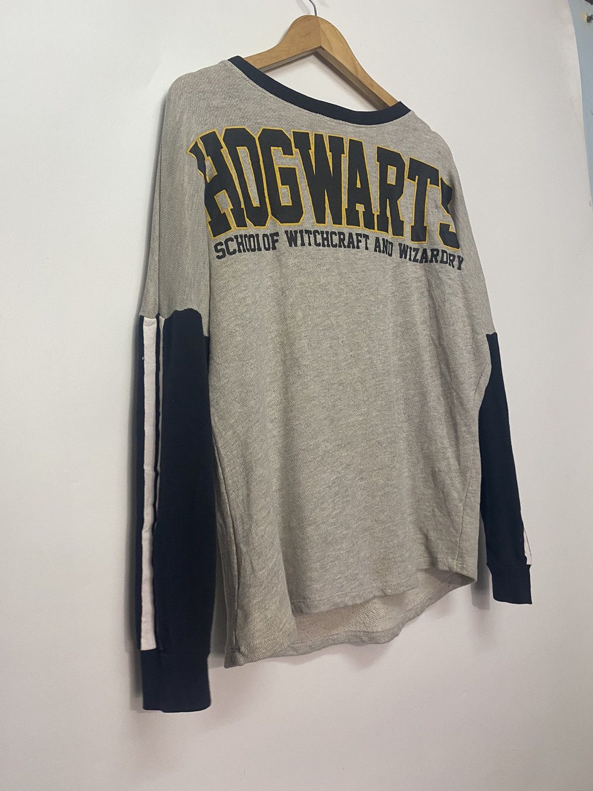 Vintage HOGWARTS School Witchcraft HARRY POTTER Pullover Sweatshirt Size US L / EU 52-54 / 3 - 6 Thumbnail