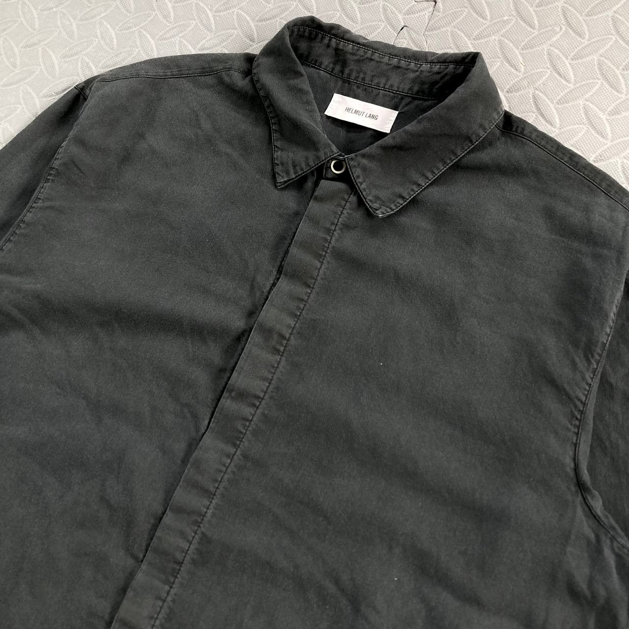 Helmut Lang Two Tone Button Shirt Size US L / EU 52-54 / 3 - 4 Thumbnail