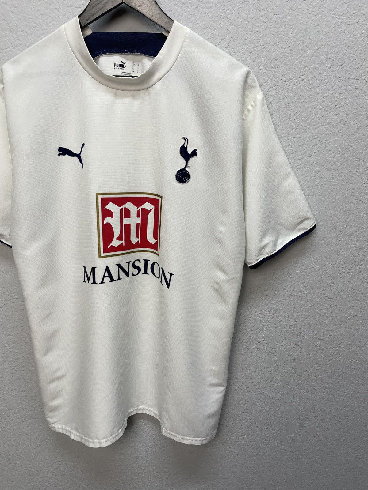 Vintage Vintage y2k Puma Tottenham 2006 Home Kit Football Jersey Size US L / EU 52-54 / 3 - 3 Thumbnail