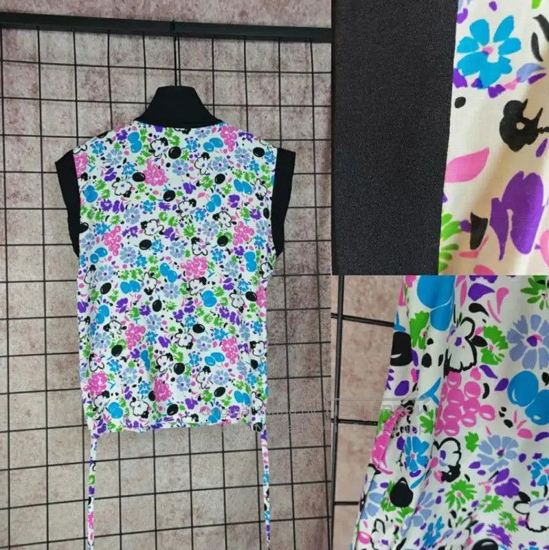 Dior Dior Floral Print Summer T. Size S / US 4 / IT 40 - 2 Thumbnail