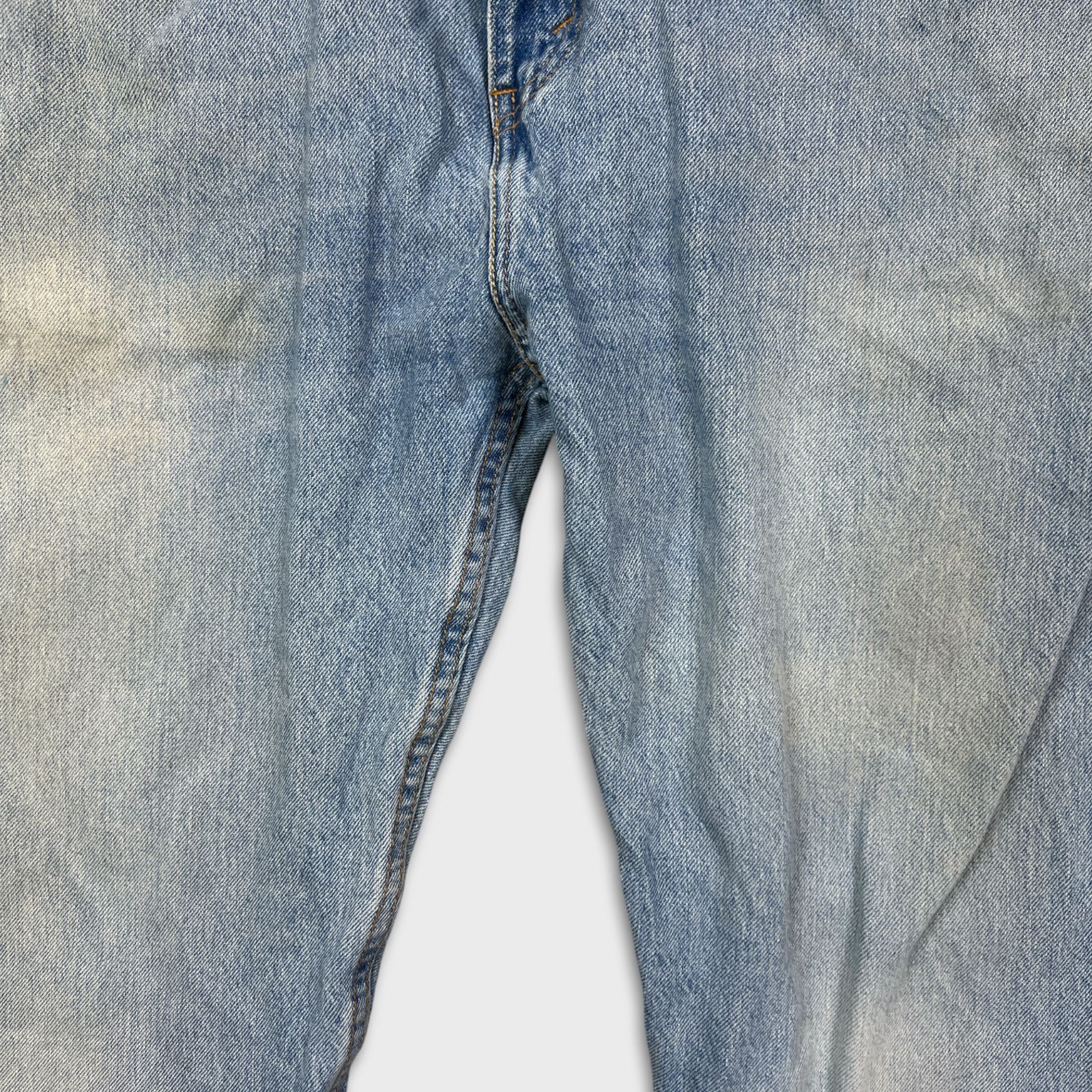 Levi's × Vintage Levi's 502 Jeans 34x33 Regular Taper Fit Faded Denim Pants Size US 34 / EU 50 - 5 Thumbnail