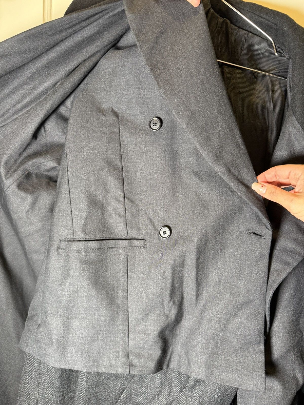 Other Myus Studio FW24 "Death of Salesman" Layered Trenchcoat Size L / US 10 / IT 46 - 13 Thumbnail